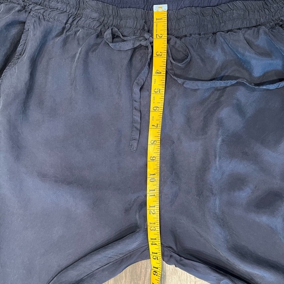 Johnny Was pete & greta Ramble Cargo Jogger Pants Sz XL Charcoal Gray Silk Feel - Picture 7 of 11
